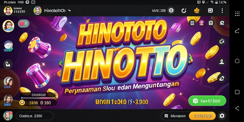 Tampilan gameplay menarik dari HINOTOTO yang memikat.