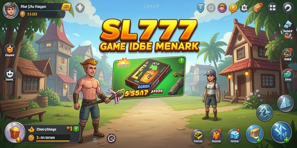 Screenshot gameplay SL777 yang menampilkan aksi Idle yang seru.