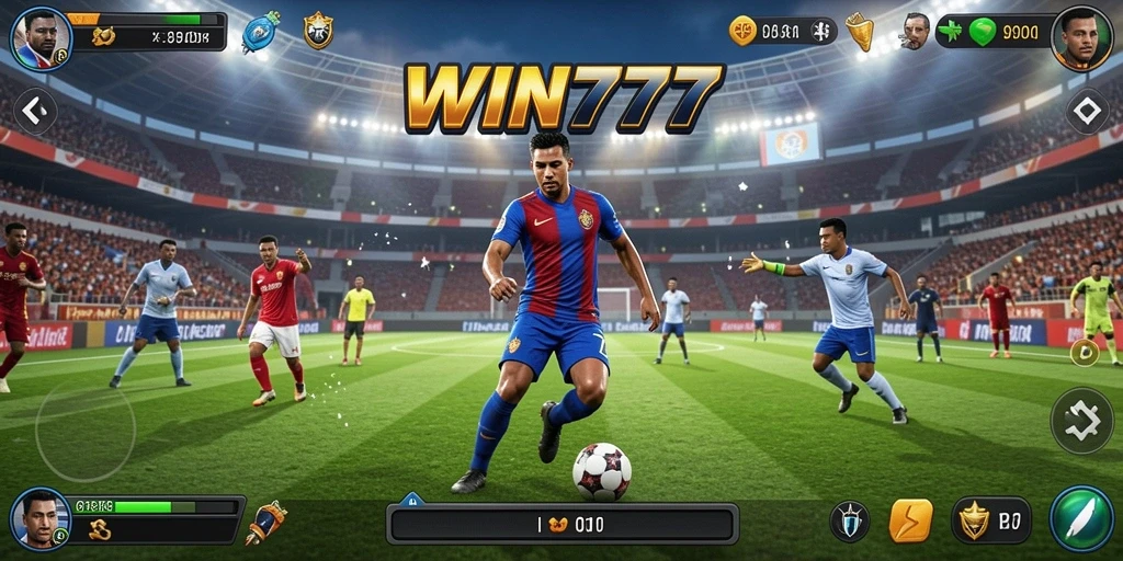 Screenshot menampilkan gameplay <strong>WIN777</strong> yang seru dan realistis dalam olahraga.